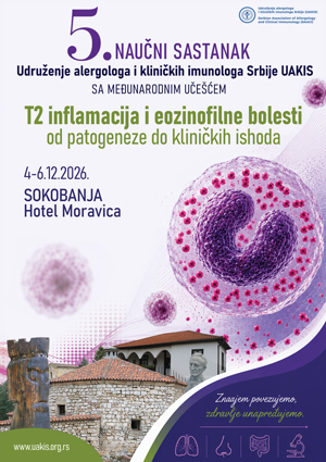 5. Naučni sastanak Udruženja alergologa i kliničkih imunologa Srbije UAKIS sa međunarodnim učešćem